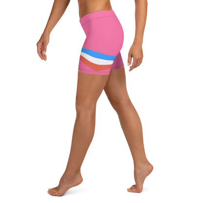 ET80 Pink/Blue Stripe Shorts