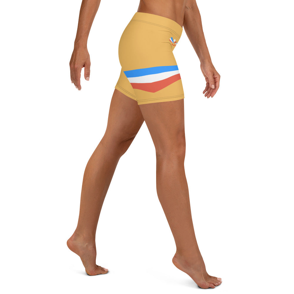 ET80 Gold/Blue Stripe Shorts