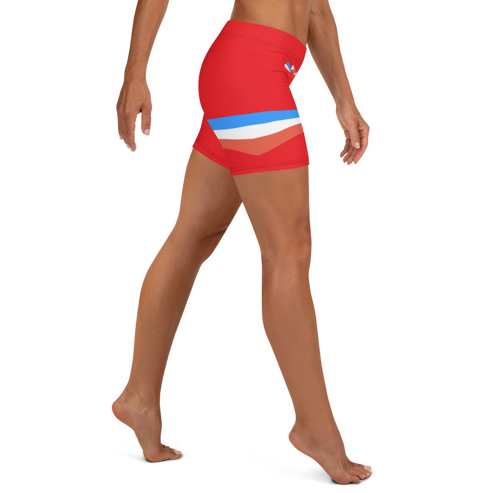 ET80 Red/Blue stripe Shorts