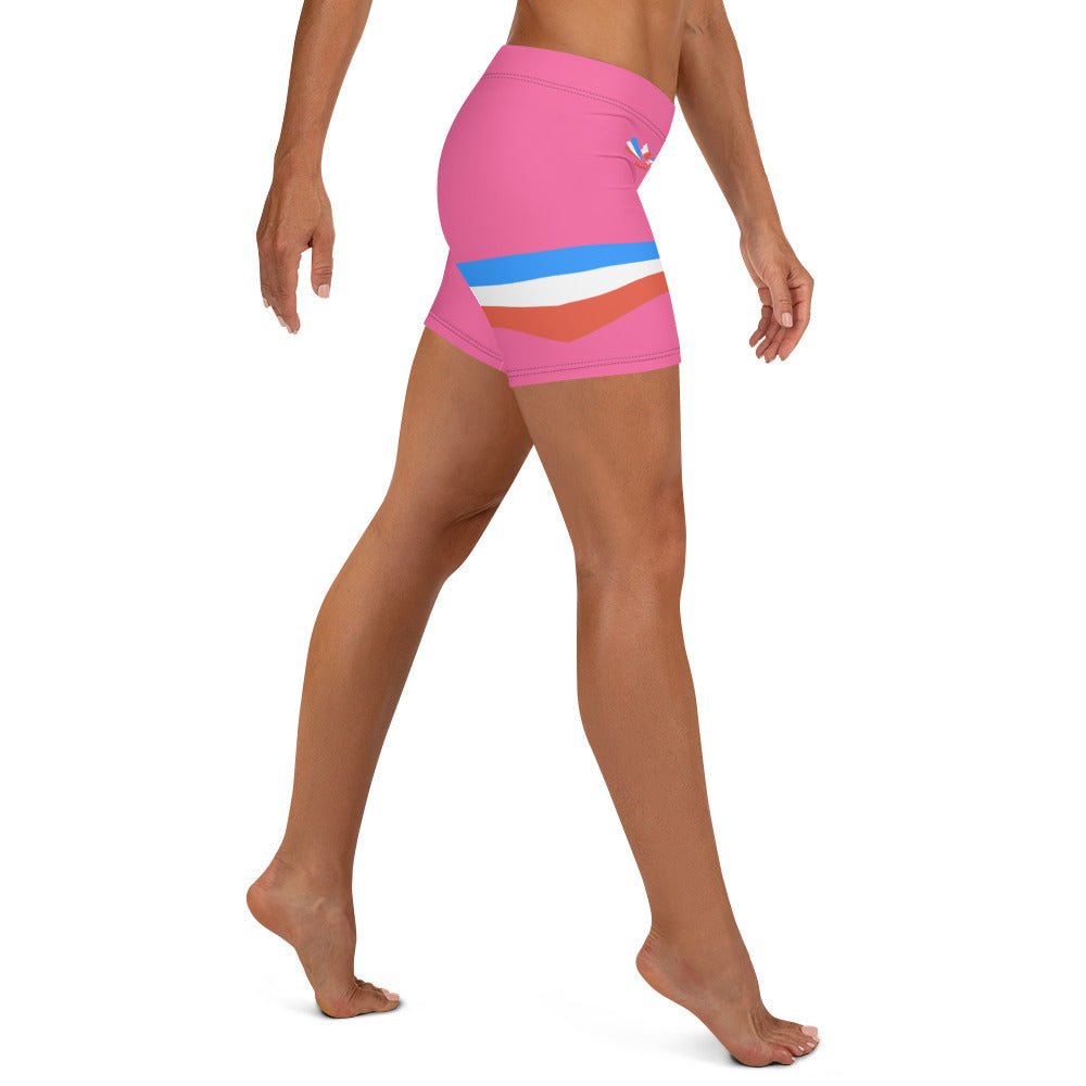 ET80 Pink/Blue Stripe Shorts