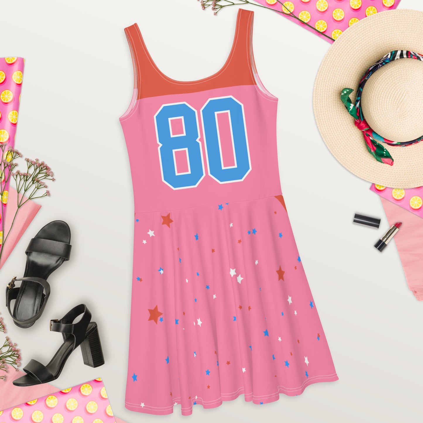 ET80 Pink Skater Dress