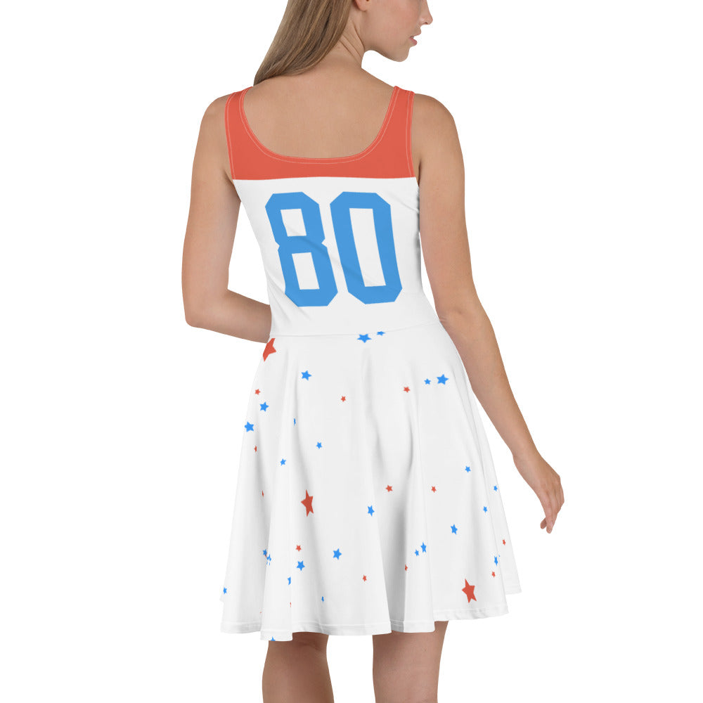 ET80 White Skater Dress