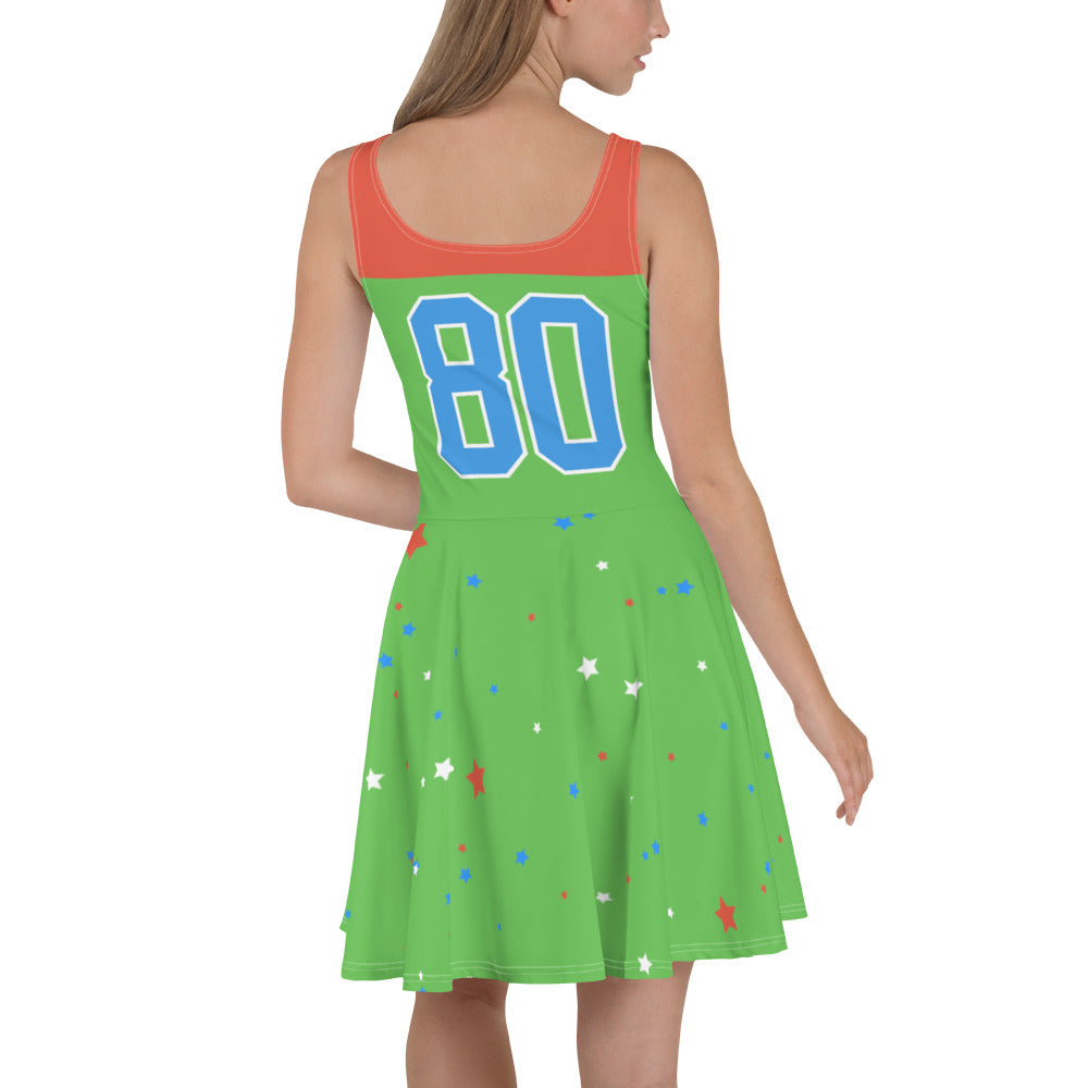 ET80 Green Skater Dress