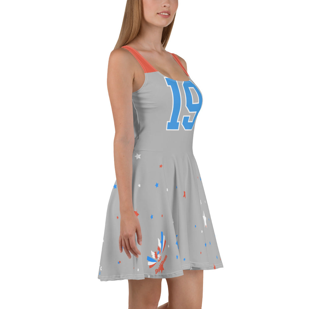 ET80 Grey Skater Dress