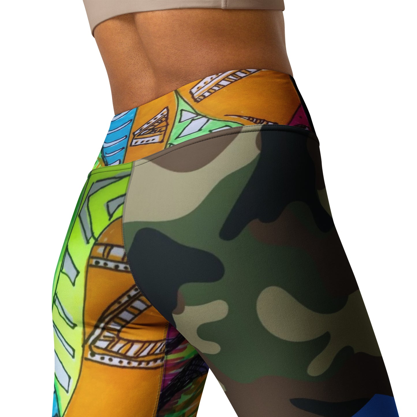 Platinum Collection Camouflage Yoga Leggings