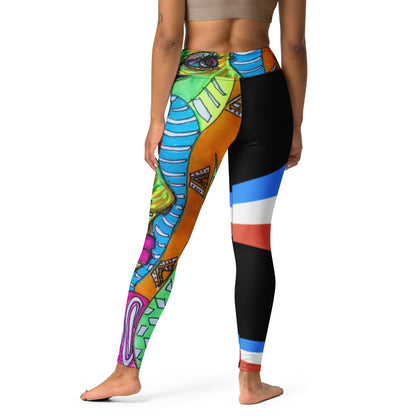 Platinum Collection 1980/Black Yoga Leggings