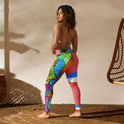 Platinum Collection 1980/Pink Yoga Leggings