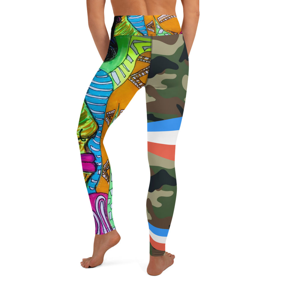 Platinum Collection Camouflage Yoga Leggings