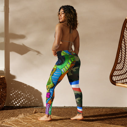 Platinum Collection Camouflage Yoga Leggings