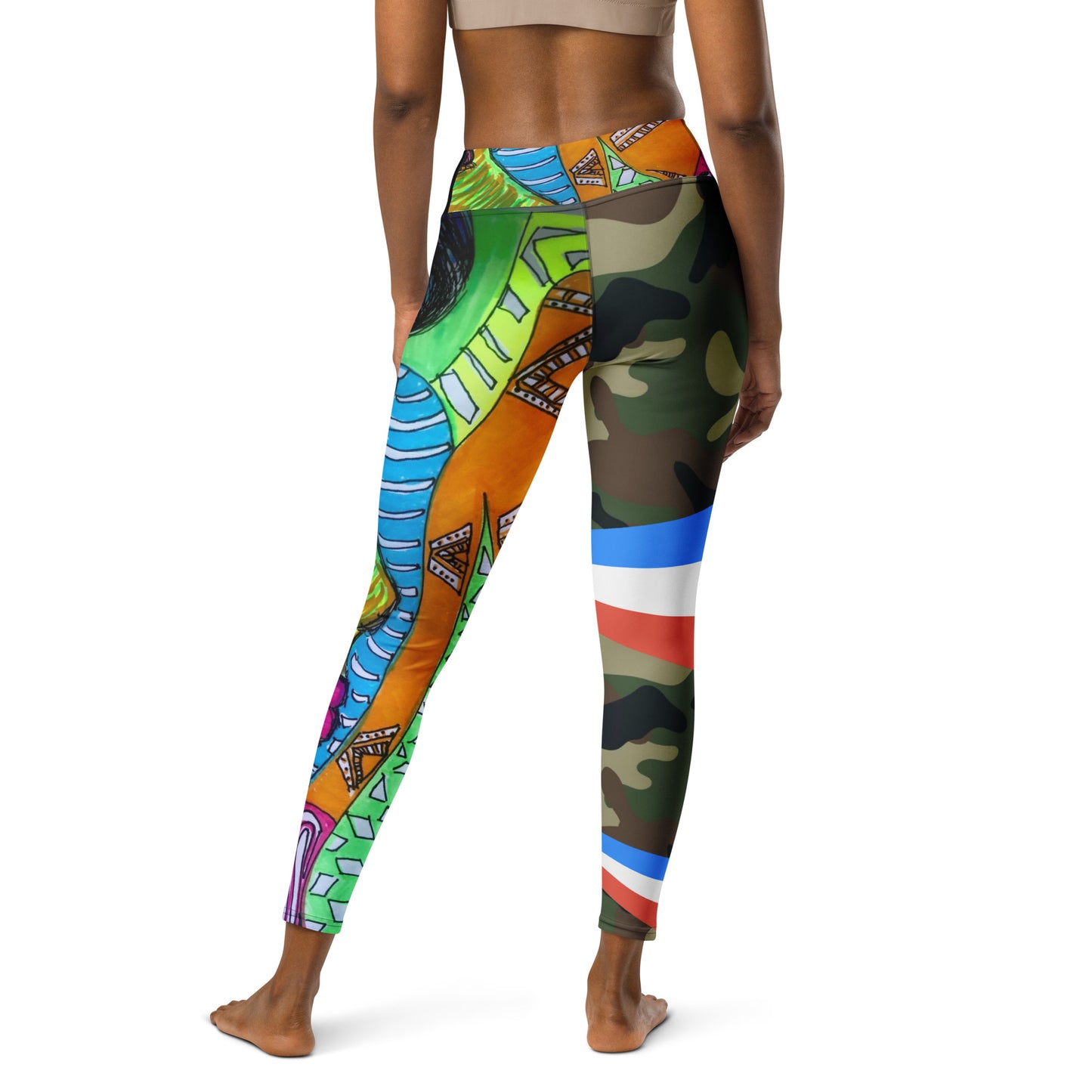 Platinum Collection Camouflage Yoga Leggings