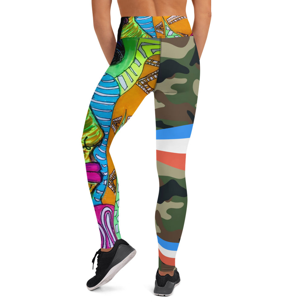 Platinum Collection Camouflage Yoga Leggings