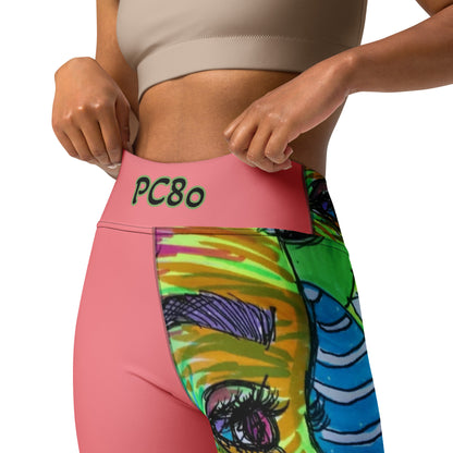 Platinum Collection 1980/Pink Yoga Leggings