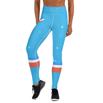 ET80 Woman’s Blue Leggings