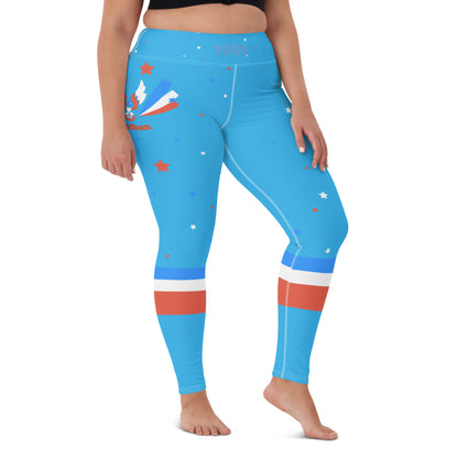 ET80 Woman’s Blue Leggings