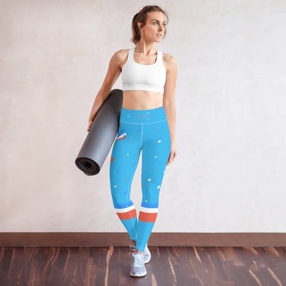 ET80 Woman’s Blue Leggings