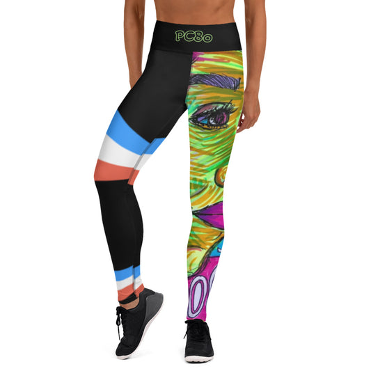 Platinum Collection 1980/Black Yoga Leggings