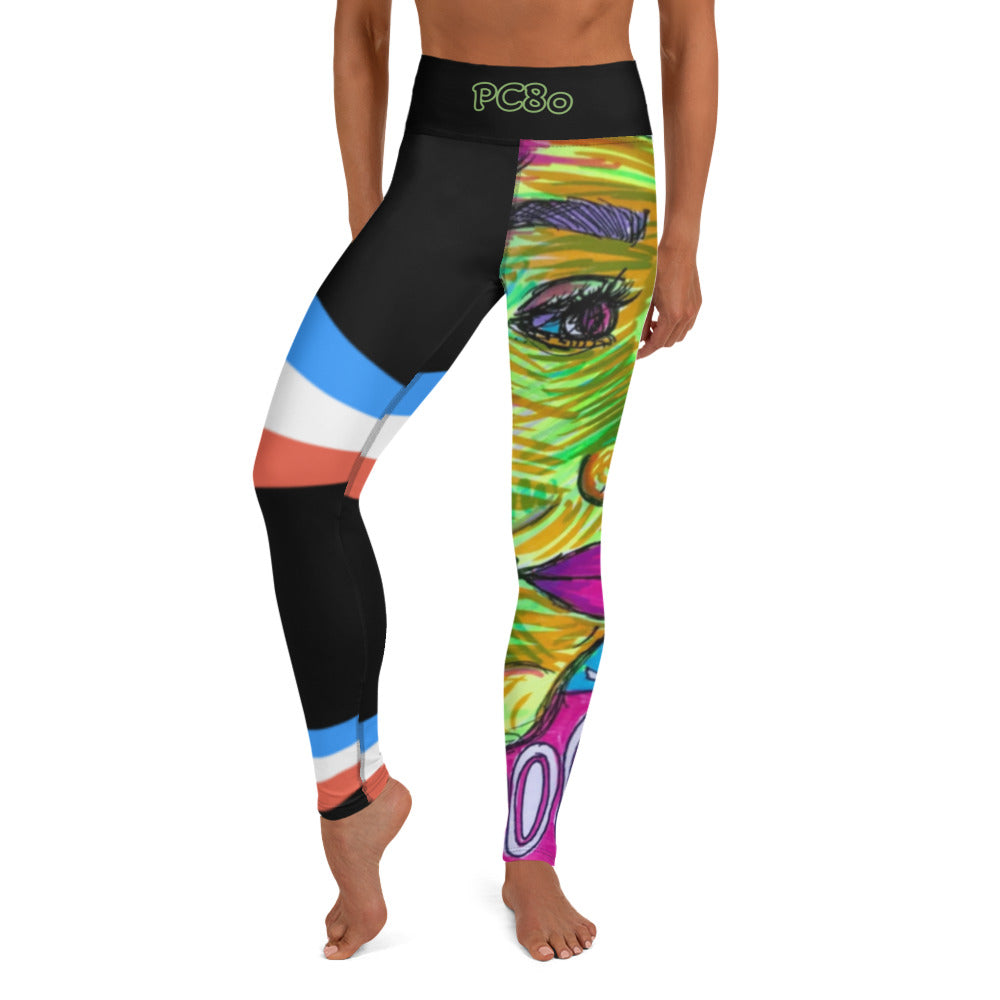 Platinum Collection 1980/Black Yoga Leggings