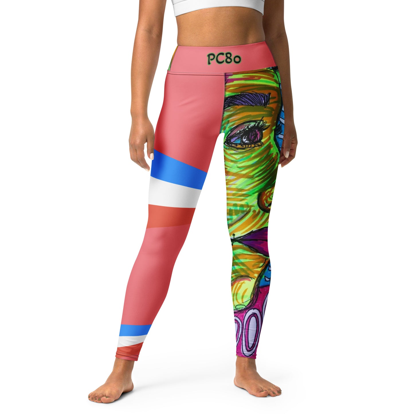 Platinum Collection 1980/Pink Yoga Leggings