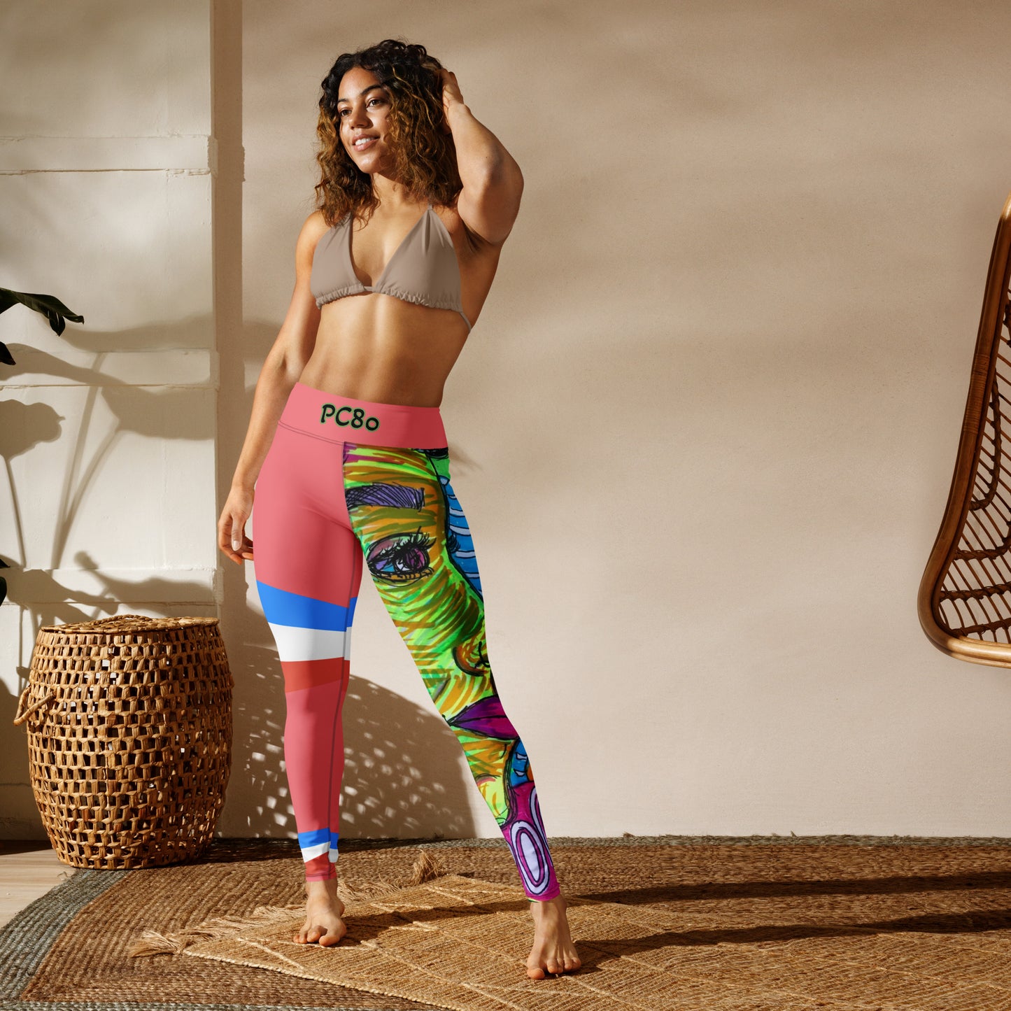 Platinum Collection 1980/Pink Yoga Leggings