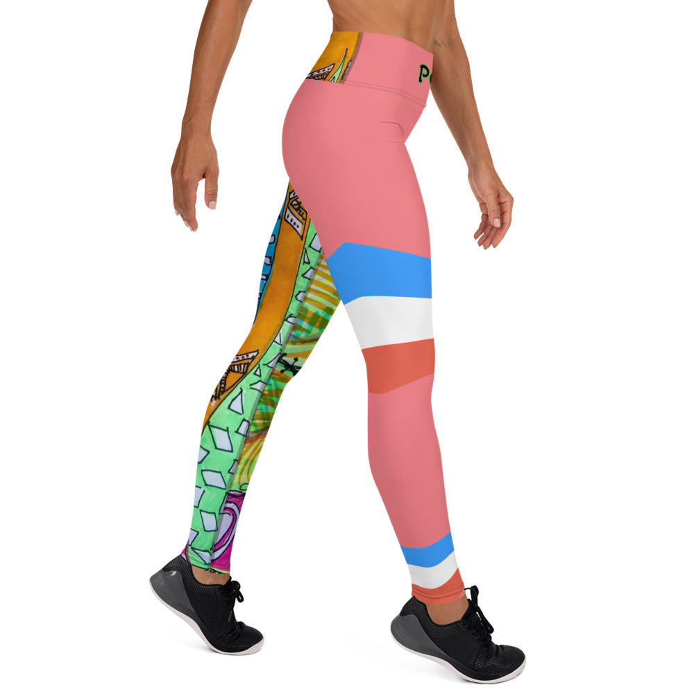 Platinum Collection 1980/Pink Yoga Leggings