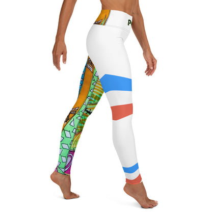 Platinum Collection 1980/White Yoga Leggings