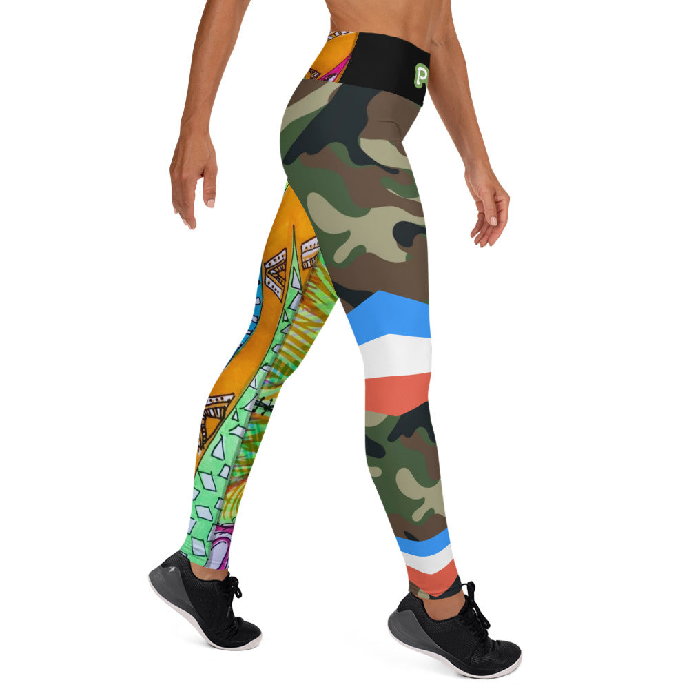 Platinum Collection Camouflage Yoga Leggings