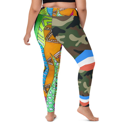 Platinum Collection Camouflage Yoga Leggings