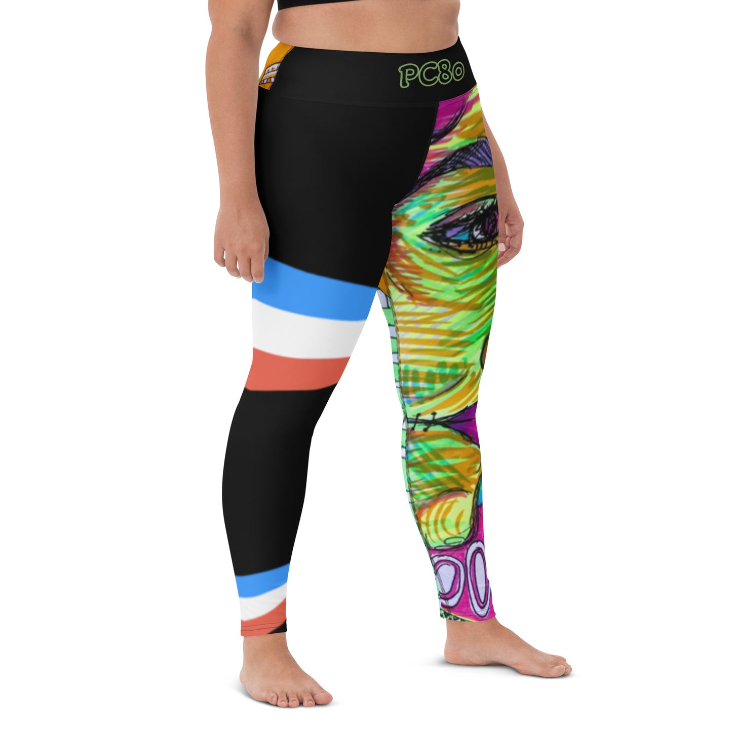 Platinum Collection 1980/Black Yoga Leggings