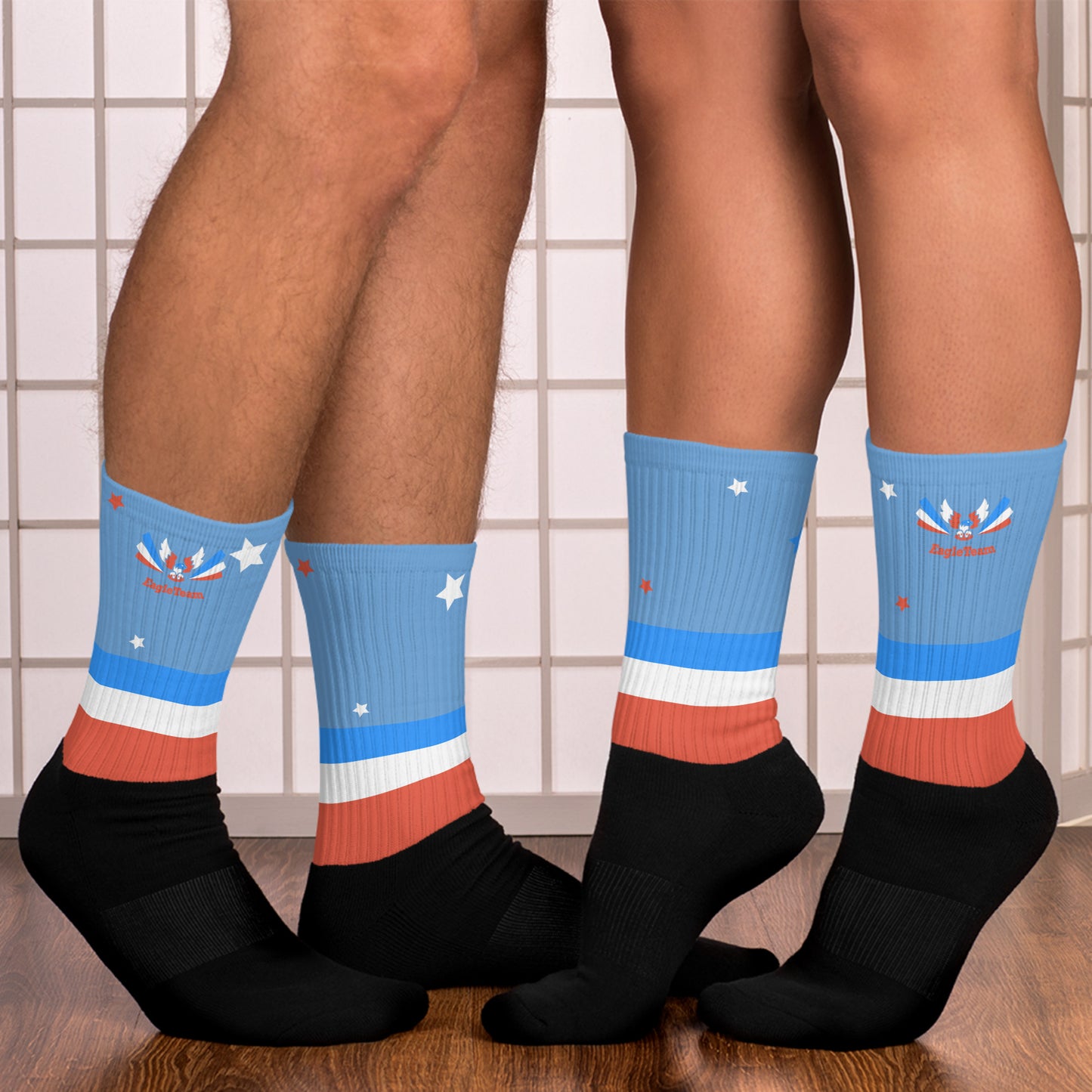 ET80 Blue/Blue Stripe Socks