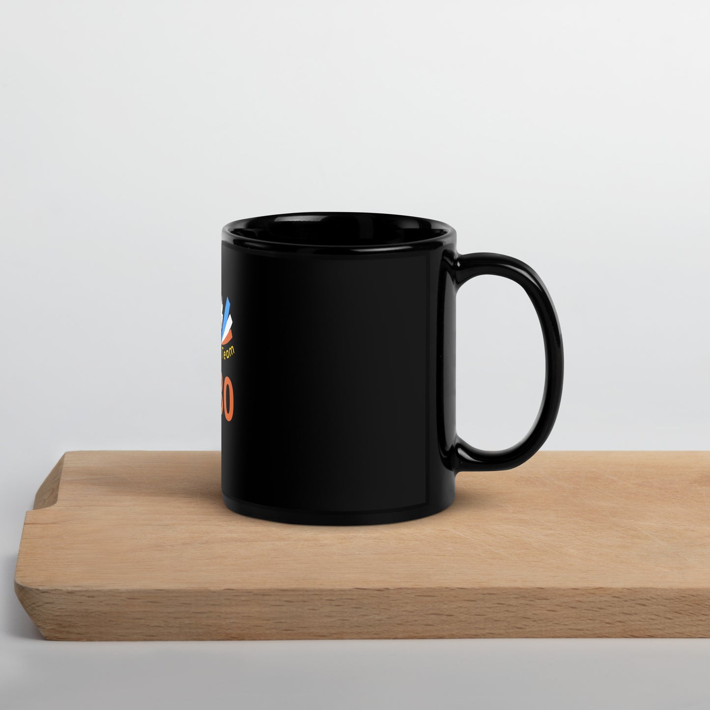 Black Glossy Mug 