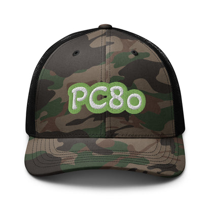 Platinum Collection 1980 Camouflage trucker hat