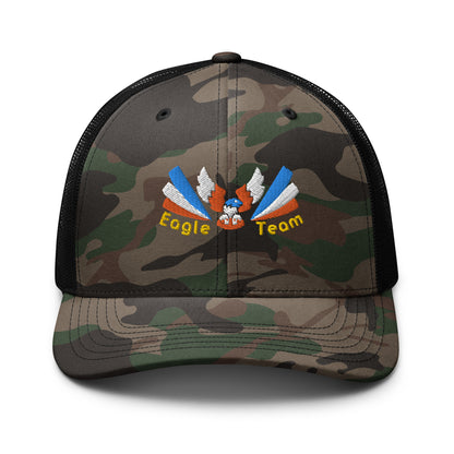 ET80 Camouflage trucker hat