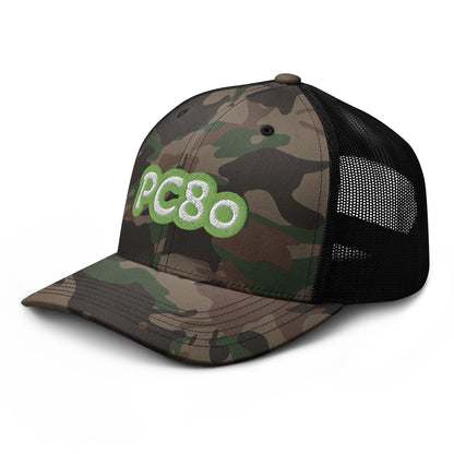 Platinum Collection 1980 Camouflage trucker hat