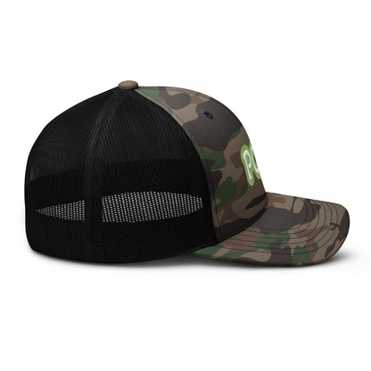 Platinum Collection 1980 Camouflage trucker hat