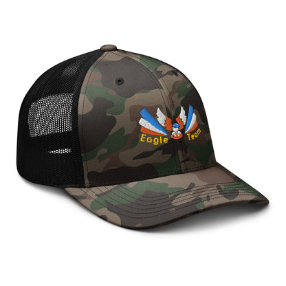 ET80 Camouflage trucker hat