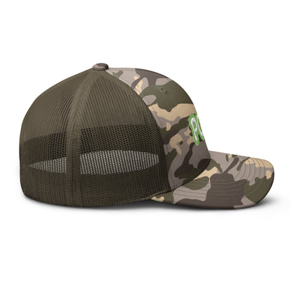 Platinum Collection 1980 Camouflage trucker hat