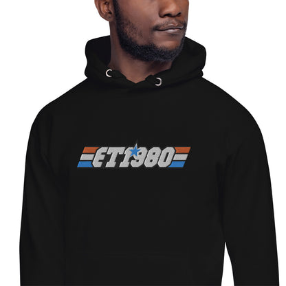 ET80 Black Unisex Hoodie